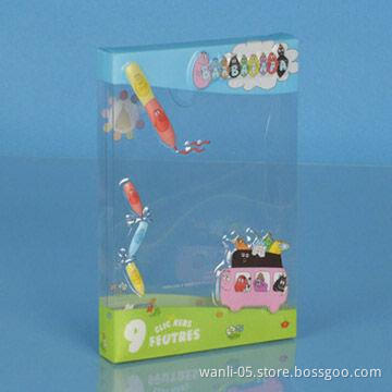 Plastic Packaging Box for Colorful Pencils